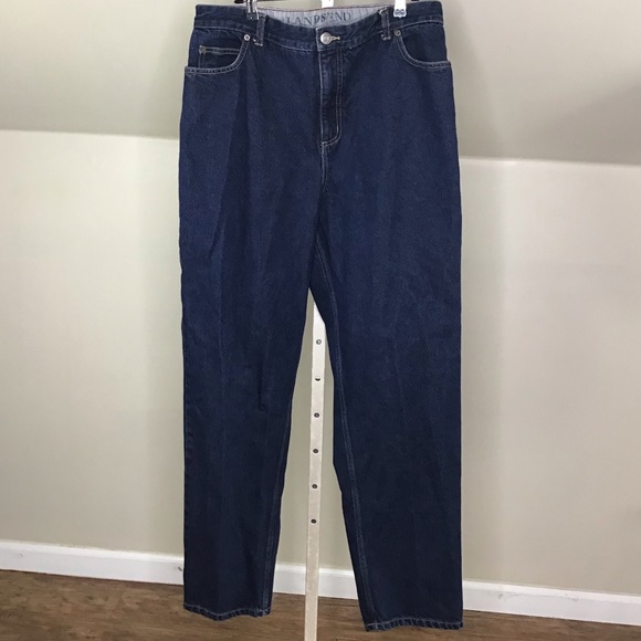 Lands' End Denim - Lands End Vintage Mom Jeans High Waist Sz 16